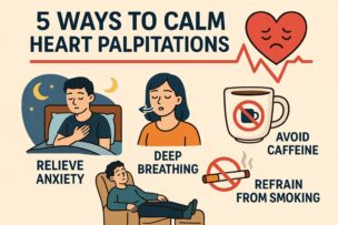 夜の動悸・心臓のドキドキを鎮める5つの対処法｜寝る前の不安を解消